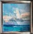Wood Contemporary Abstract Oil Jose Trujillo Seascape Painting, Framed For Sale - Image 7 of 7