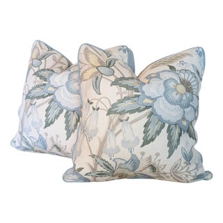 Lee Jofa Davenport Sea Mist Pillow Covers- Set of 2 For Sale