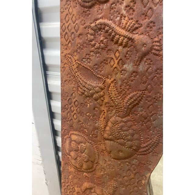 Arts & Crafts Style Decorative Mirror Frame. For Sale In Miami - Image 6 of 12