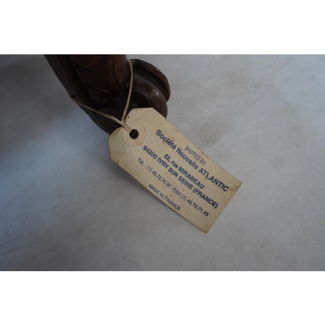 Mid 19th Century French Louis XV Swivel Chair by J Nelson For Sale - Image 17 of 17