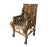 Mid 20th Century Egyptian Revival Style Throne For Sale - Image 13 of 13