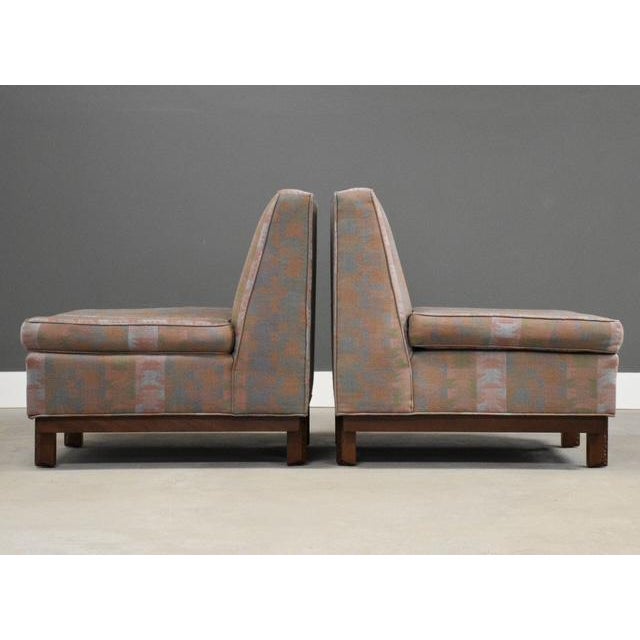 1950s 1950s Frank Lloyd Wright Taliesin Slipper Lounge Chairs - A Pair For Sale - Image 5 of 13