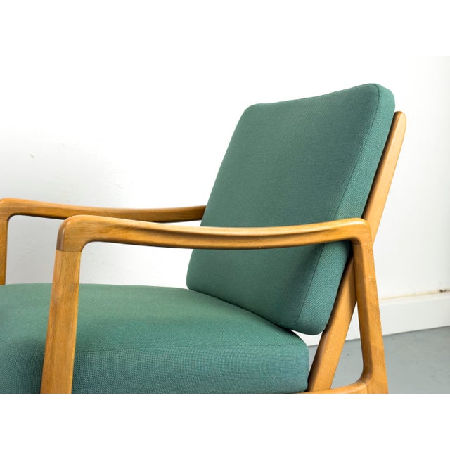 Danish Model FD-109 Lounge Chair by Ole Wanscher for France & Daverkosen, 1950s, Set of 2 For Sale - Image 13 of 18