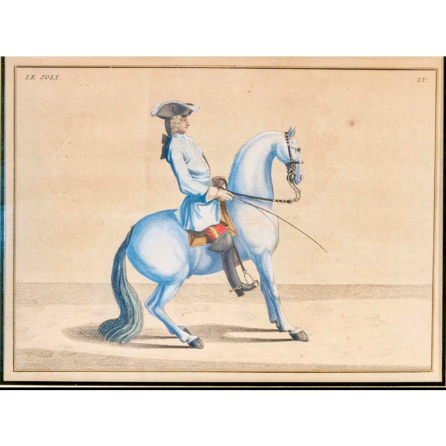 Mid 20th Century Pair of Engravings After Baron Friedrich Wilhelm Von Eisenberg "Le Joli" and "Le General" in Handsome Vintage Frames For Sale - Image 9 of 11