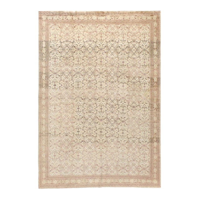 Galerie Shabab Collection Mid-20th Century Handmade Turkish Sivas Accent Rug For Sale