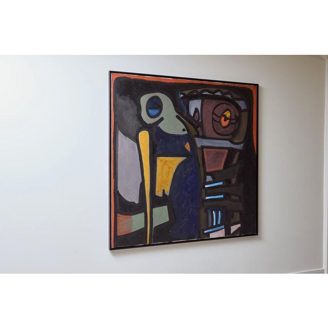 Bob Blankwaard, Abstract Composition, 2000, Oil on Canvas, in Very Good conditions. Designed from 2000 This piece has an...
