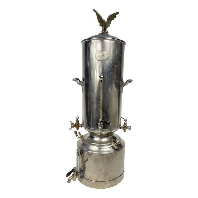 Antique Industrial Coffee Maker from Loupot, Paris, 1920s For Sale