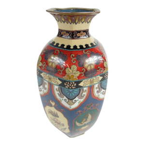 Antique Far East Hexagonal Cloisonne