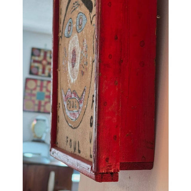 Antique Foul Mouthed Clown " Shoot Out" Gameboard For Sale - Image 4 of 5