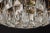 Large Gilt Brass and Crystal Chandelier from Palwa, Germany, 1970s For Sale - Image 12 of 14