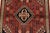 1990s Shiraz Rug 3’5” X 4’7” Red Wool Vintage Tribal Hand-Knotted Oriental Carpet For Sale - Image 5 of 12