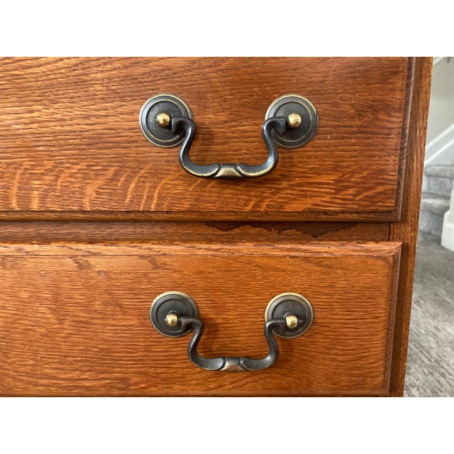 1990s Vintage Keller Furniture Chestnut Creek Collection Solid Oak