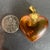Large Vintage French Puffy Heart Charm Pendant in 18 Karat Yellow Gold, 1960s For Sale - Image 14 of 18
