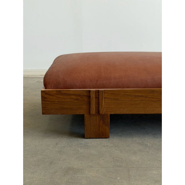 Madura Daybed in Sienna Leather For Sale - Image 14 of 18