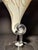 Late 20th Century 1990s Józefina Art Glass Atelier Abstract Veined Pedestal Vase For Sale - Image 5 of 6