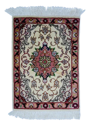Tabriz Rug in Silk and Cotton, 2000s