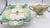 1900 - 1909 Circa 1900 French Majolica Asparagus Serving Tray With Drainer & Sauce Boat For Sale - Image 5 of 11
