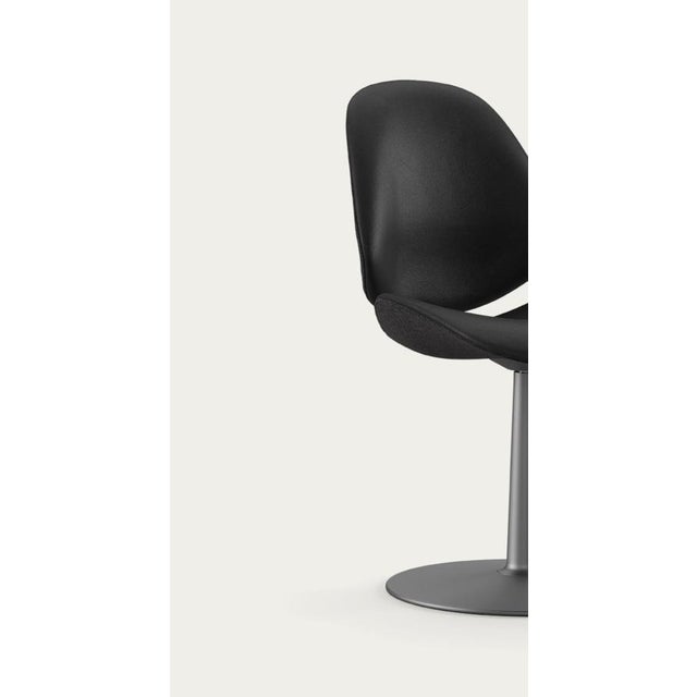 Council Family Salon Chair in Prestige Black by Salto and Sigsgaard for OneCollection For Sale - Image 10 of 15