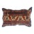 Pillow W/ Antique Persian Rug Fragment, 1' X 1'4 For Sale