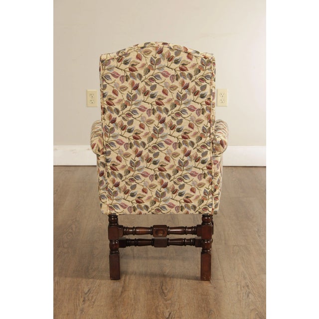 Jacobean Revival Style Upholstered Children's or Doll Armchairs - A Pair For Sale - Image 9 of 12