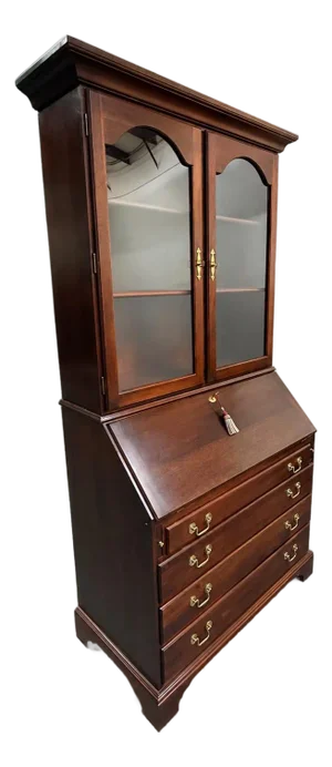 Vintage 1980’s Mahogany Secretary Desk