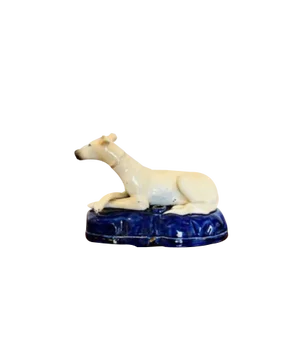 Victorian Staffordshire Greyhound, 1860s