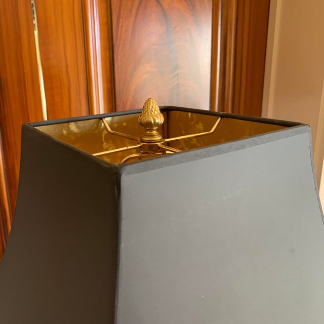 Yellow Foo Dog Sculpture Lamp For Sale - Image 14 of 14