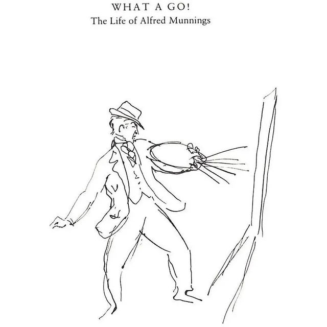 "What a Go! The Life of Alfred Munnings" 1988 Goodman, Jean For Sale - Image 4 of 12