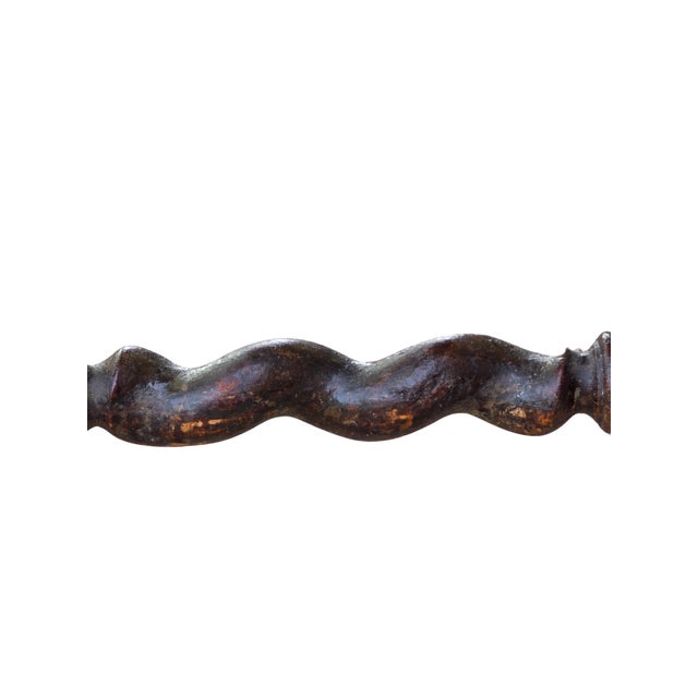 Pair of Oak Barley Twist Nesting Tables For Sale In Chicago - Image 6 of 12