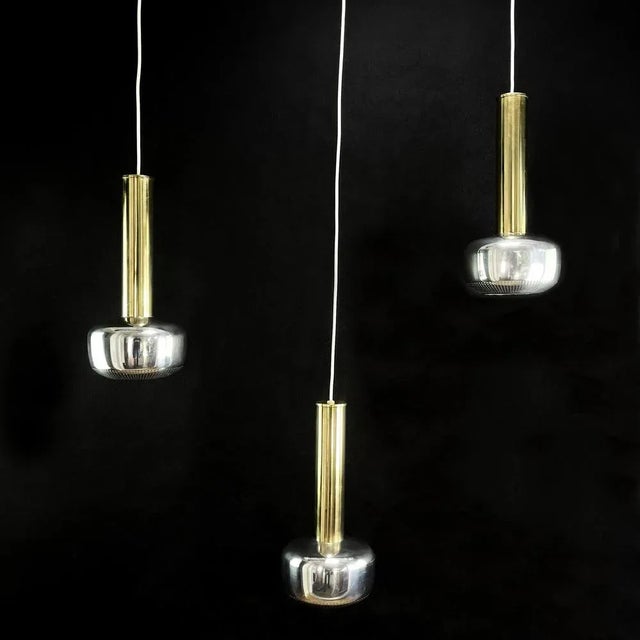 Louis Poulsen hanging lamp Design by Vilhelm Lauritzen, 1960, Denmark The pendant lamp by Vilhelm Lauritzen for Louis...