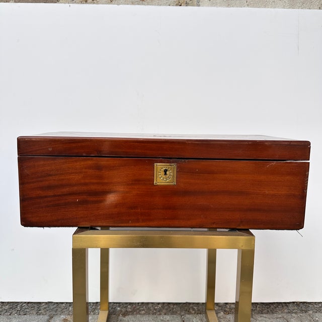 Late 19th Century Travel Desk in Wood, England For Sale - Image 9 of 18