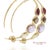 Vintage 18k 750 Solid Yellow Gold Ippolita Hoop Earrings, A Pair For Sale - Image 9 of 12