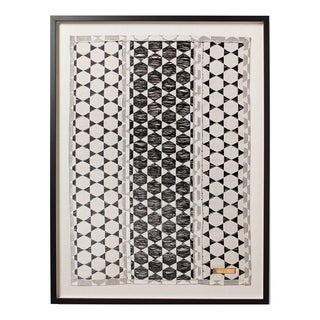 St. Frank Biddew Noir Statement in Black Frame For Sale