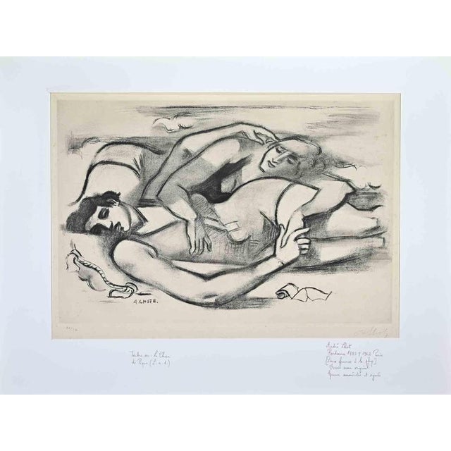 Modern André Lhote, Deux Baigneuses, Etching, 1927 For Sale - Image 3 of 4