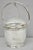 Vintage Victorian Silver Plated Reticulating Hinge Ice Bucket W/ "B" Monogram For Sale - Image 15 of 18