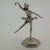 1980s Vintage Italian Handmade Genuine Silver Ballerina / Dancer Figurine Dollhouse Miniature For Sale - Image 5 of 8