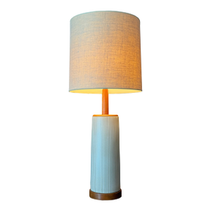 Large Marshall Studios Gordon and Jane Martz Ceramic Table Lamp With Finial