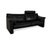 CL 300 2-Seater Sofa in Black Leather from Erpo For Sale - Image 4 of 12