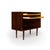 Brown Kai Kristensen Rosewood Tambour Door Cabinet Sideboard / Media Cabinet For Sale - Image 8 of 11
