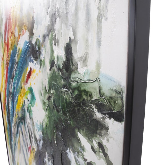Contemporary Spring Emerges Hand Painted Original Art For Sale - Image 3 of 8