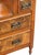 Brown Antique Art Nouveau Burled Walnut Ladies Dresser With Oval Folding Mirrors For Sale - Image 8 of 11