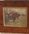 English Fox Hunt Sporting Pictures in Antique Bird's Eye Maple Wood Frames - A Pair For Sale - Image 4 of 18