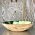 Vintage Boho 80s Lacquered Magnolia Bowl For Sale - Image 4 of 5