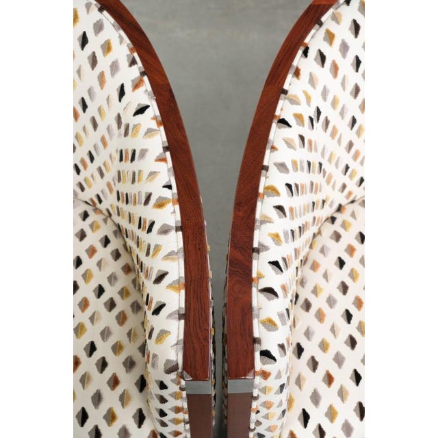 Brown Art Deco Decoforma Series Occasional Chairs from Schuitema, Set of 2 For Sale - Image 8 of 15