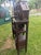 Vintage Arts & Crafts Geometric Smoking Cabinet & Pipe Rack Etagere Console For Sale - Image 17 of 18