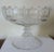 English 19th Century Anglo Irish Cut Glass Crystal Compote For Sale - Image 3 of 11