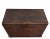Asian Antique 1900s Deep Brown Antique Trunk Accent Table For Sale - Image 3 of 6