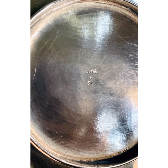 Early 20th Century Chinese Export Silver Tea Set with Original Box Zee Wo - 4 pcs For Sale - Image 4 of 16