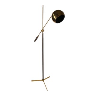 Vintage Brass Kovacs Articulating Task Lamp For Sale