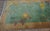 1920s 1920s Green Celadon Floral Scene Chinese Art Deco Carpet 4'5'' X 11'9'' Knotted Wool Rug For Sale - Image 5 of 11